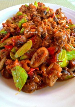 Foto resep Sambel pete cumi asin