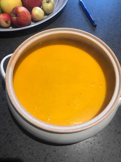 Una foto de Crema de Calabaza en thermomix