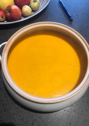 Una foto de Crema de Calabaza en thermomix