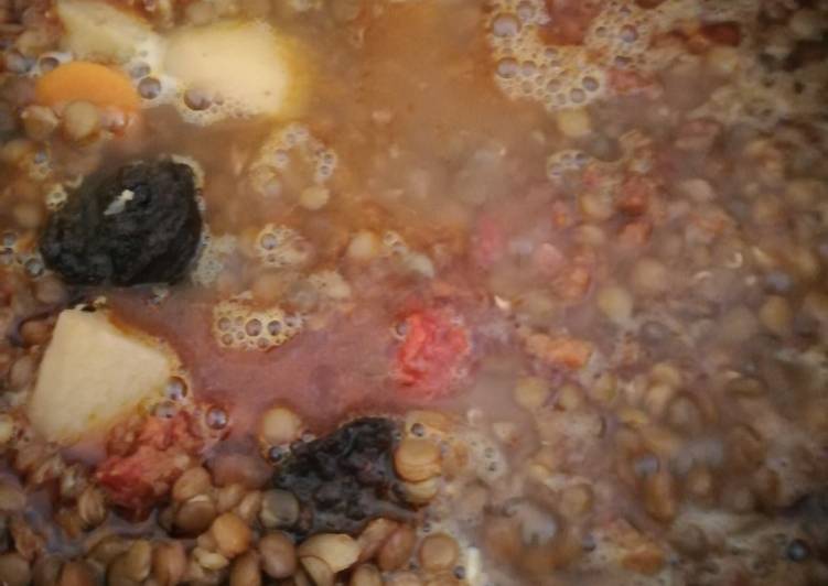 Lenteja fácil y rápida