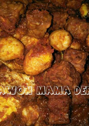 Foto resep Balado tempe & telor puyuh