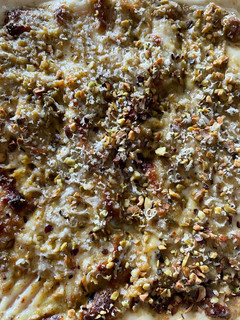 Foto di Lasagne con pistacchi e mortadella 🍖🥜💚