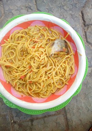 A picture of Curried indomie pepper soup.