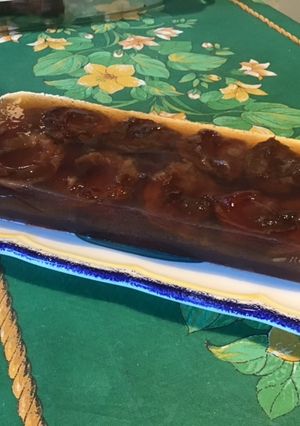Une photo de Prunes en gelée de coco