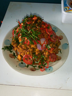 A picture of Beans & Plantain Agwororagwo.