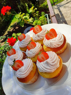 Foto di 🍓CUPCAKES ALLE FRAGOLE 🍓senza burro