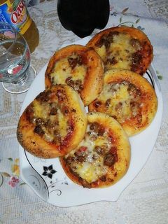 صورة لوصفة بيتزا 🍕🍕