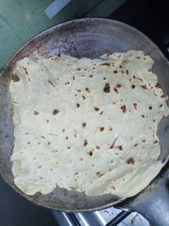 Shawarma bread ainihin hoton girkin