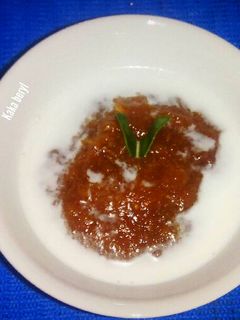 Foto resep Bubur singkong gula merah