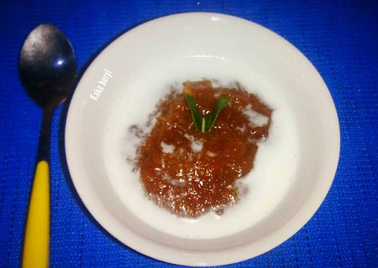  Resep  Bubur  singkong  gula  merah  oleh Kaka beryl amrii g2 