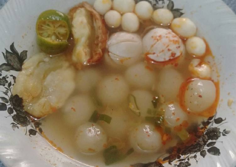 Resep Baso Aci home made Anti Gagal