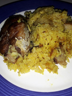 Una foto de Arroz con pescado 🐠