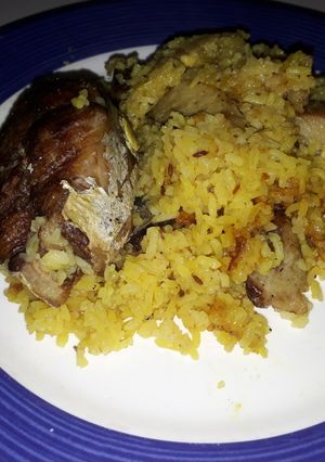 Una foto de Arroz con pescado 🐠