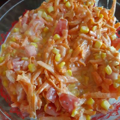 Ensalada de Zanahoria y maíz dulce Receta de DIANA AGUILAR- Cookpad