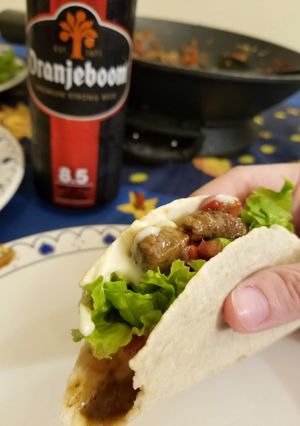 Una foto de Tacos de carne 🌮