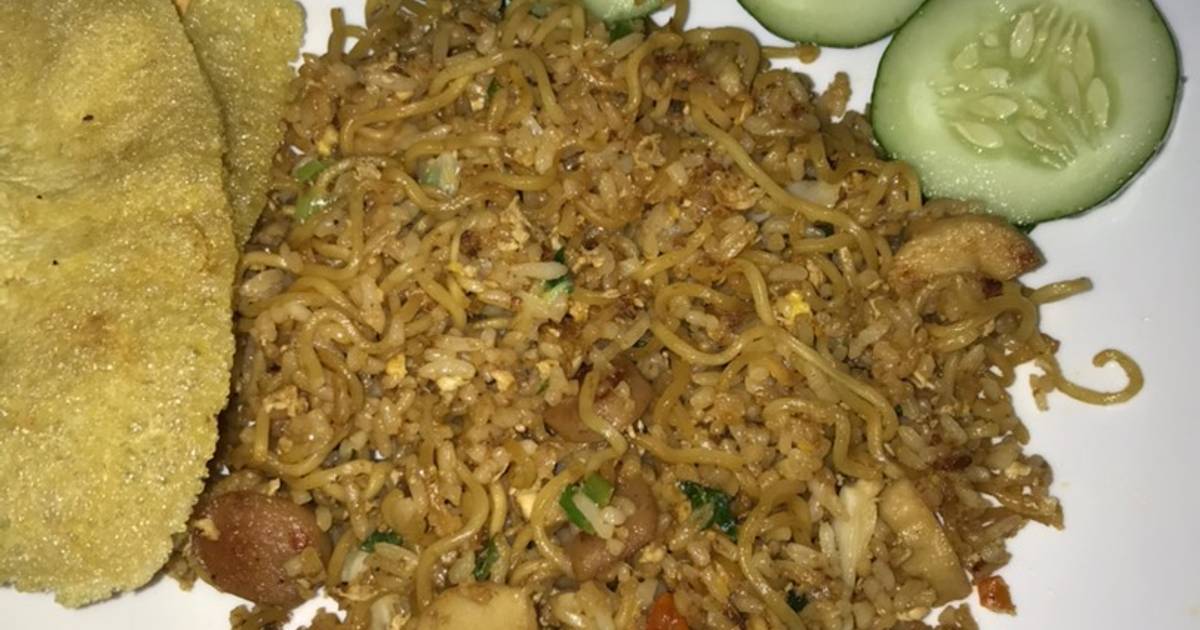 Resep Nasi Goreng Magelangan (Nasi Mawut) oleh Intan - Cookpad
