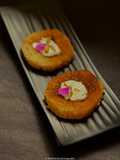 Orange Shahi Tukda Canapés