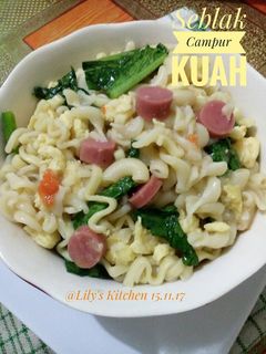 Foto resep Seblak Campur Kuah