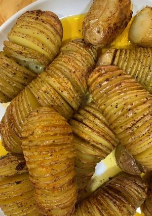 Foto de Batatas Hasselback