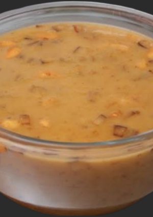 A picture of Nendran banana payasam.