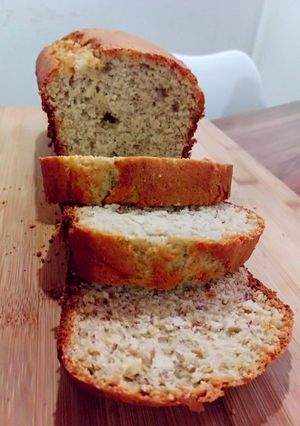Una foto de Budín de banana