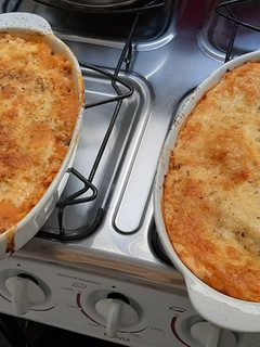 Foto de Lasanha de berinjela e frango