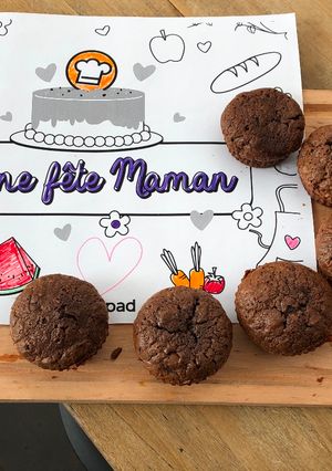 Une photo de Fondant chocolat noisettes