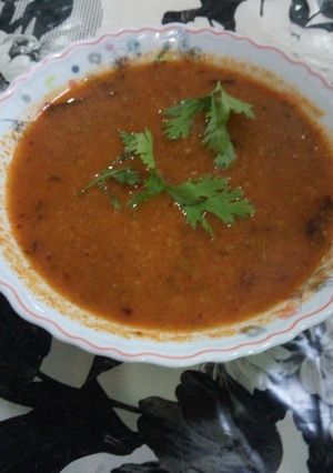 صورة لوصفة شوربة فريك رمضان