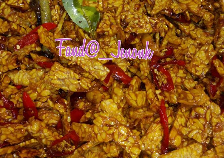 Kering Tempe Kriuk /Orek tempe