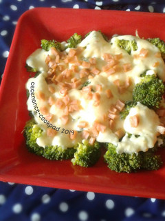 Foto resep Brokoli Kukus Saus Keju