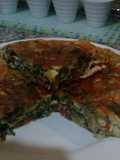 Pastel de acelgas con ajíes