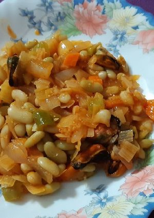 Una foto de Verdinas con mejillones