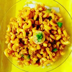 A picture of Chicken macaroni.