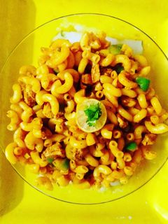 A picture of Chicken macaroni.