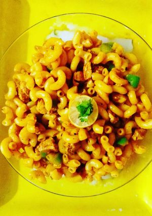 A picture of Chicken macaroni.