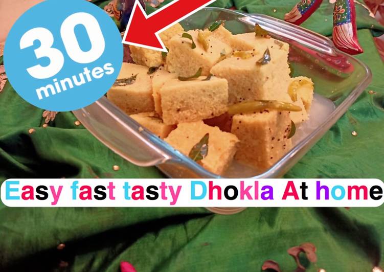 Instant 30 mins Dhokla!!