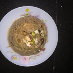 A picture of Dudhi halwa.