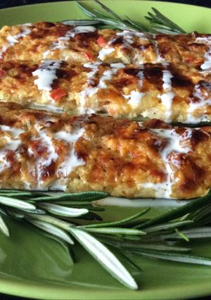Una foto de Zucchini Rellenos