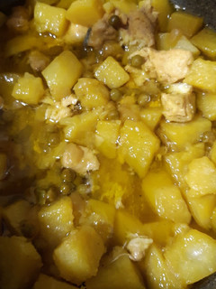 Una foto de Guiso de patatas con cazón