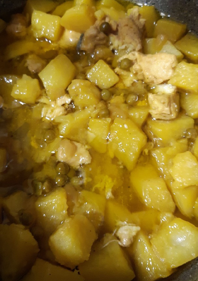 Una foto de Guiso de patatas con cazón