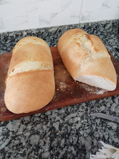 Una foto de Pan casero fácil