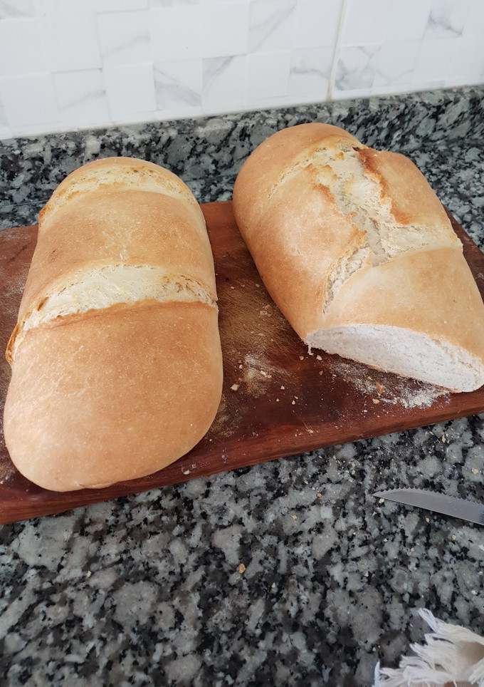 Una foto de Pan casero fácil