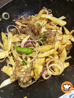 A picture of BBQ Potato Chicken.