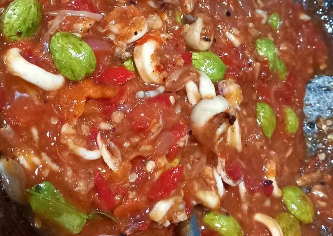 Resep Sambal Cumi Pete Oleh Catur Prawitasari Cookpad