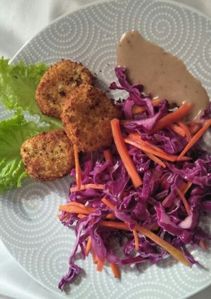 Foto resep Salad Hokben (kol ungu)