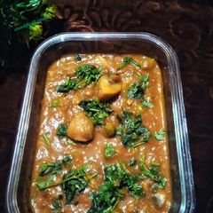 A picture of Mushroom gravy.