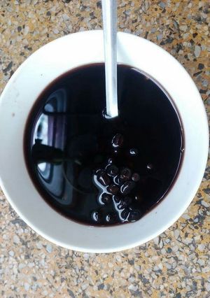 Hình của món Chè đậu đen.