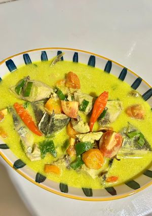 Foto resep Tongkol bumbu kuning