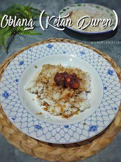 Foto resep Oblang (Ketan Duren) Khas Betawi