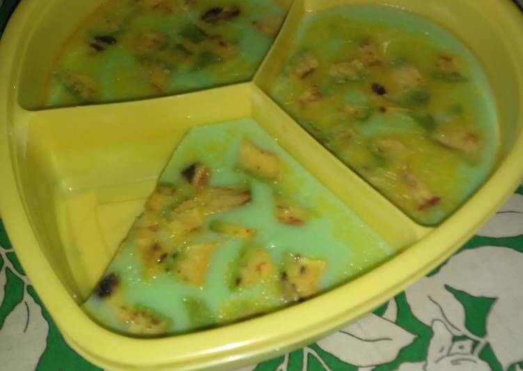 Puding avocado MPASI 9M+